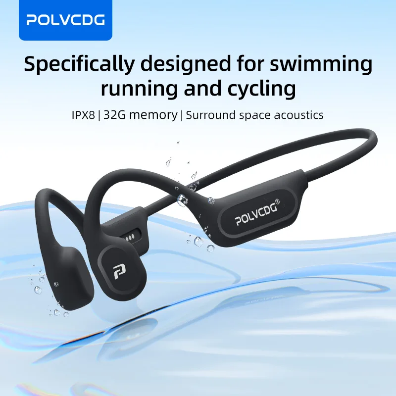 Home Cinema Amazon - POLVCDG X9 Bone Conduction Earphones 32G