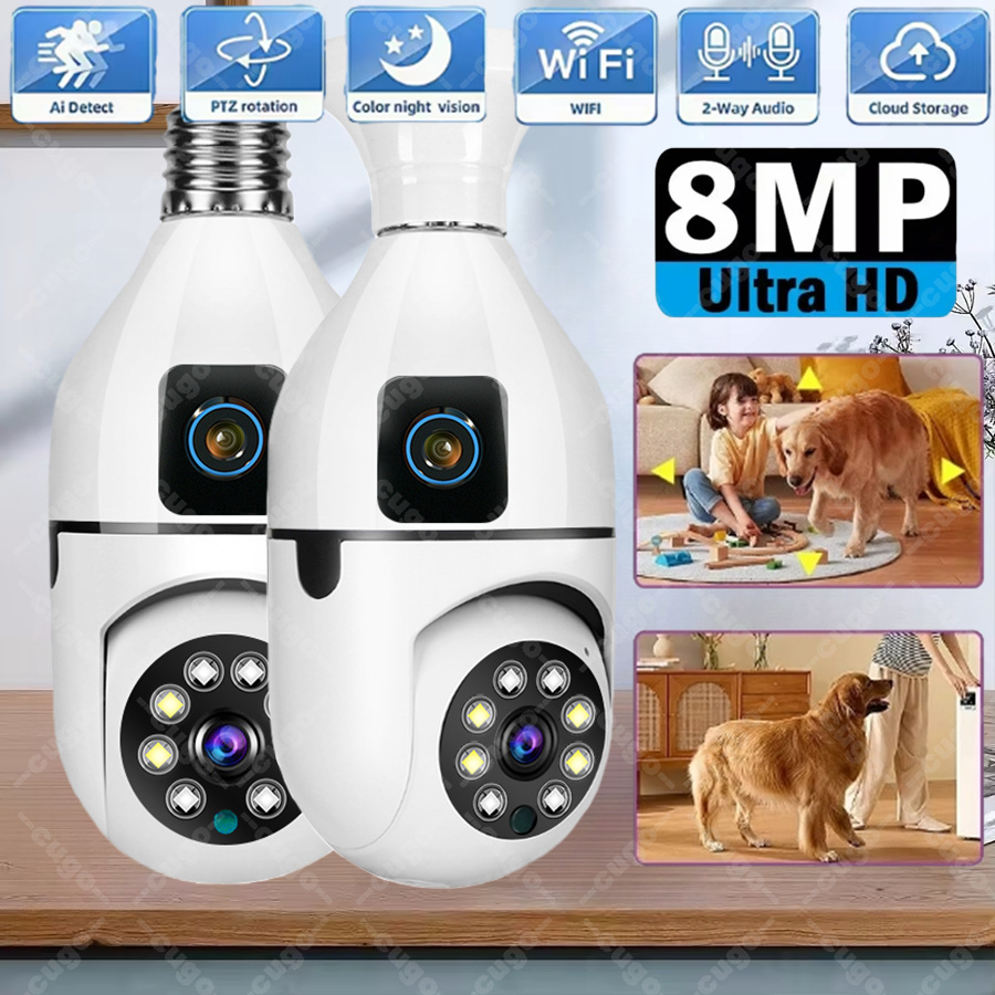 Home Cinema Outdoor - WiFi IP Camera E27 Bulb Cam