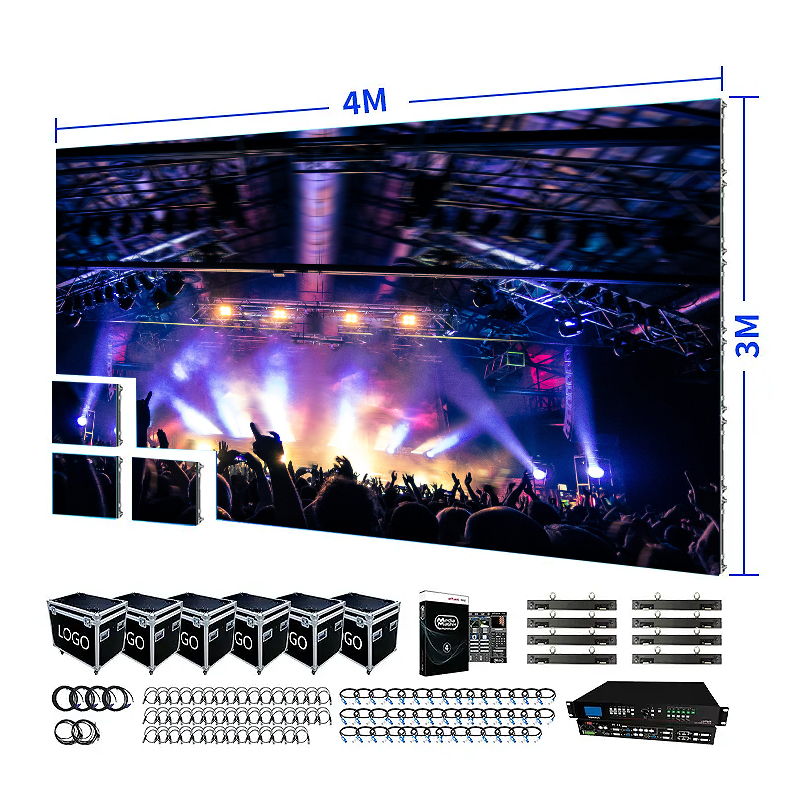 Home Cinema Outdoor - P3 Led Video Wall Complete System