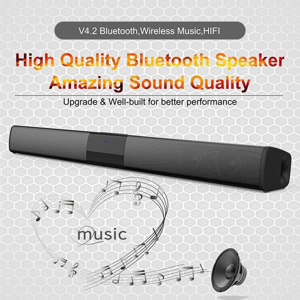 40W Bluetooth Speaker Column H - Home Cinema With Wireless Rear Speakers recension och pris