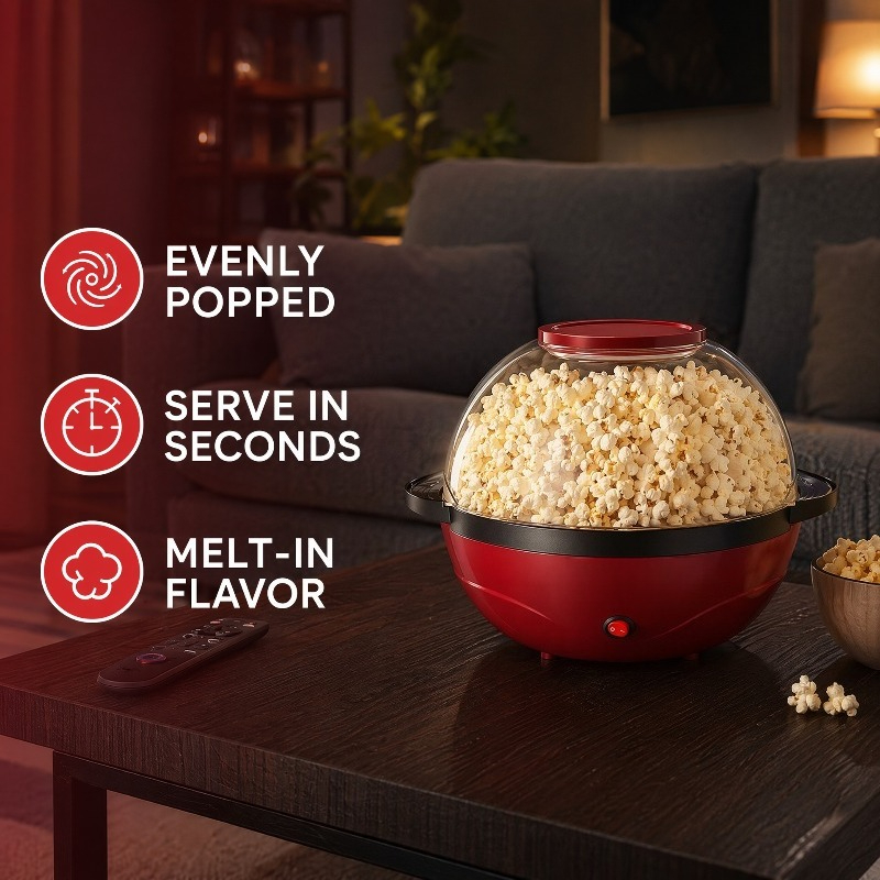 Popcorn Machine 3.6L, Automati - Popcorn Machine Home recension och pris