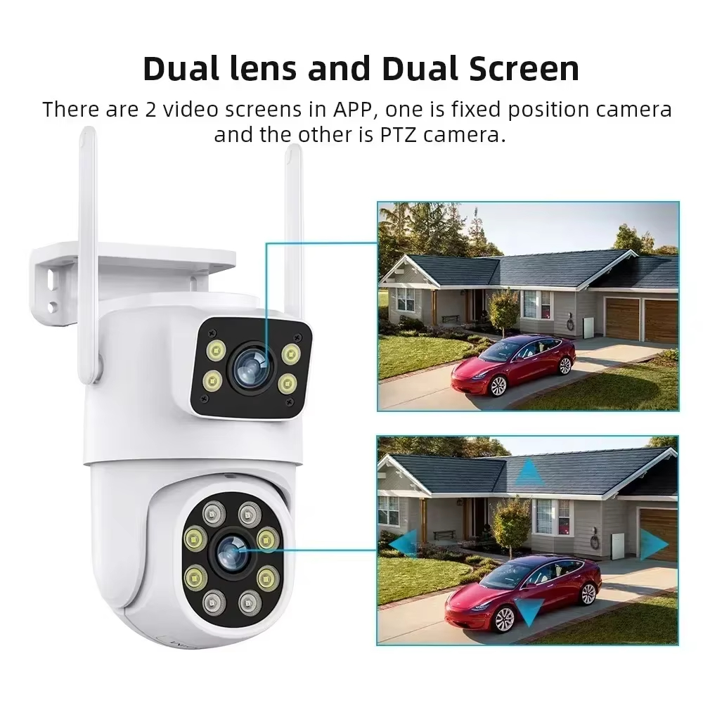Tuya 4K 8MP Wifi Camera PTZ Ou - Home Cinema Outdoor recension och pris
