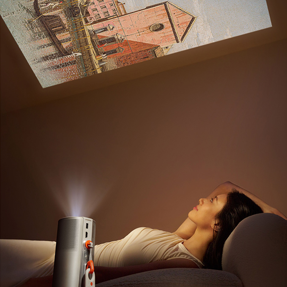XGIMI Play 6 DLP Mini Projecto - Home Cinema Kardon Harman recension och pris