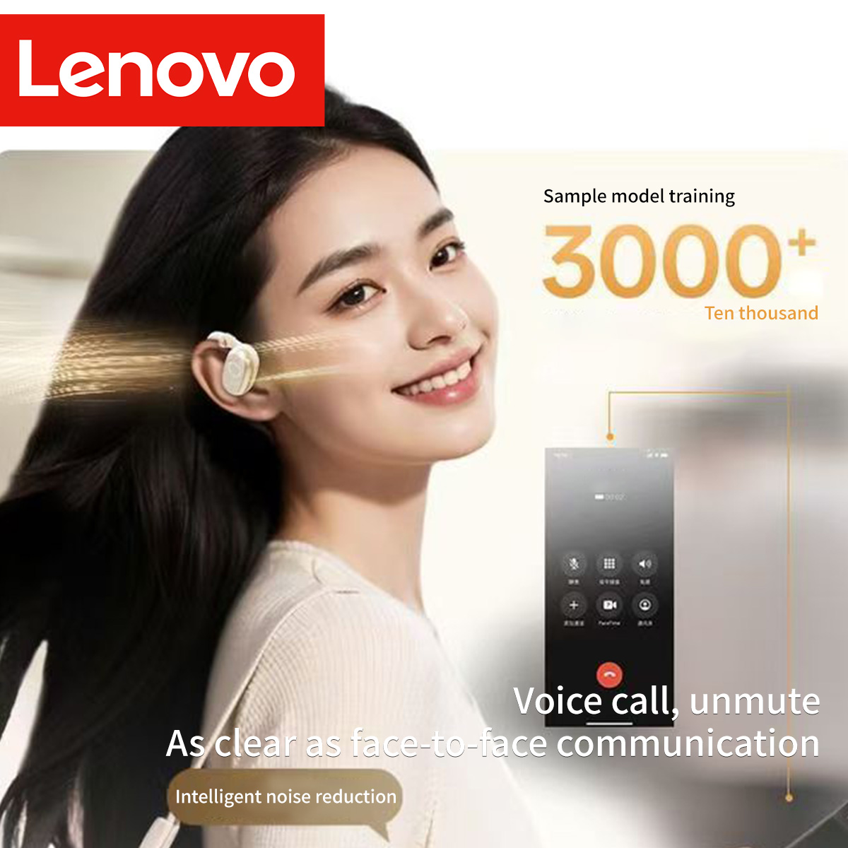 Lenovo EA366 Open-Ear Wireless - Home Cinema Amazon recension och pris