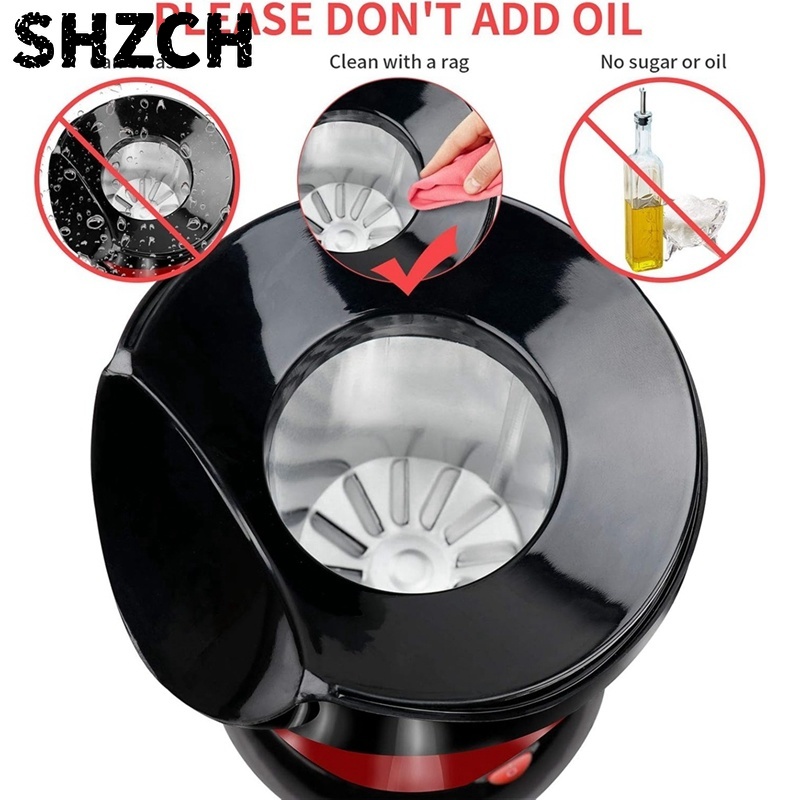 1200W Hot Air Popcorn Machine  - Popcorn Machine Home recension och pris