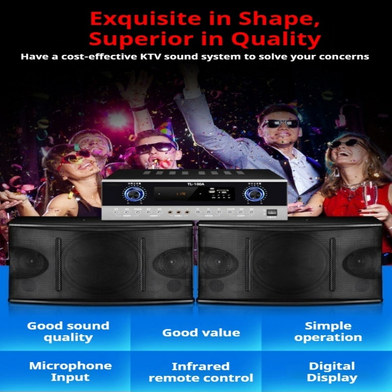 Full Set Karaoke Sound System  - Home Cinema With Wireless Rear Speakers recension och pris
