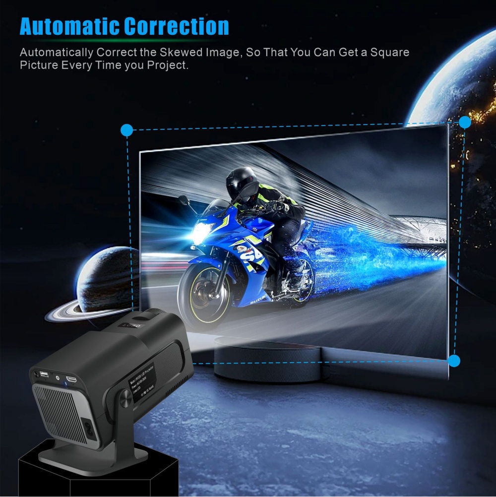 Mini Portable Projector Newly  - Home Cinema Gadgets recension och pris