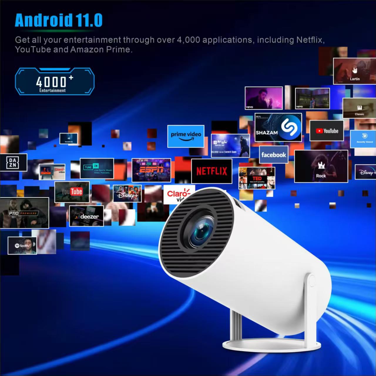Mini HY300 Portable Projector  - Home Cinema Gadgets recension och pris