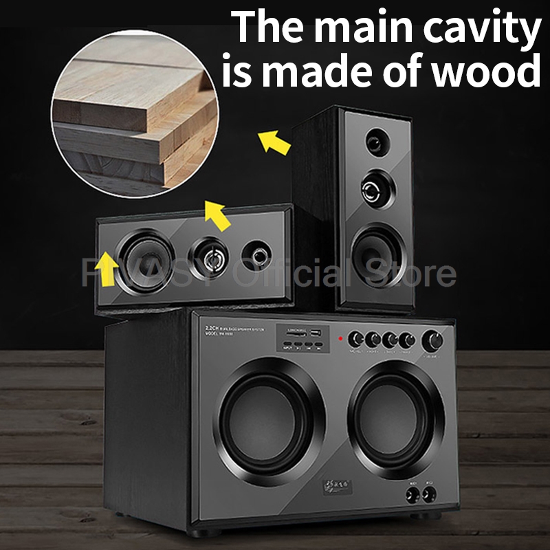 HiFi Bluetooth Combination Sou - Home Cinema With Wireless Rear Speakers recension och pris