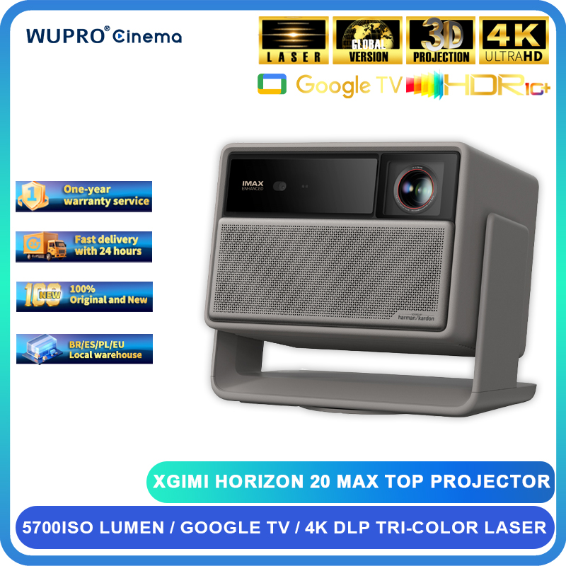 XGIMI Horizon 20 Max 8K Projec - Home Cinema Kardon Harman recension och pris