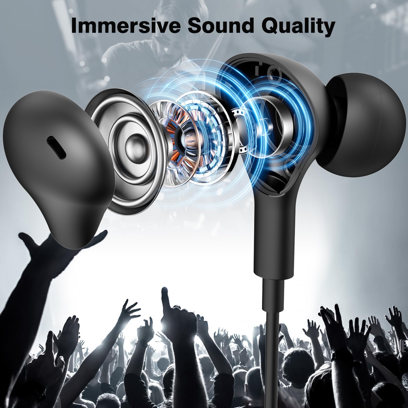 USB C Headphone for Samsung Ga - Home Cinema Amazon recension och pris