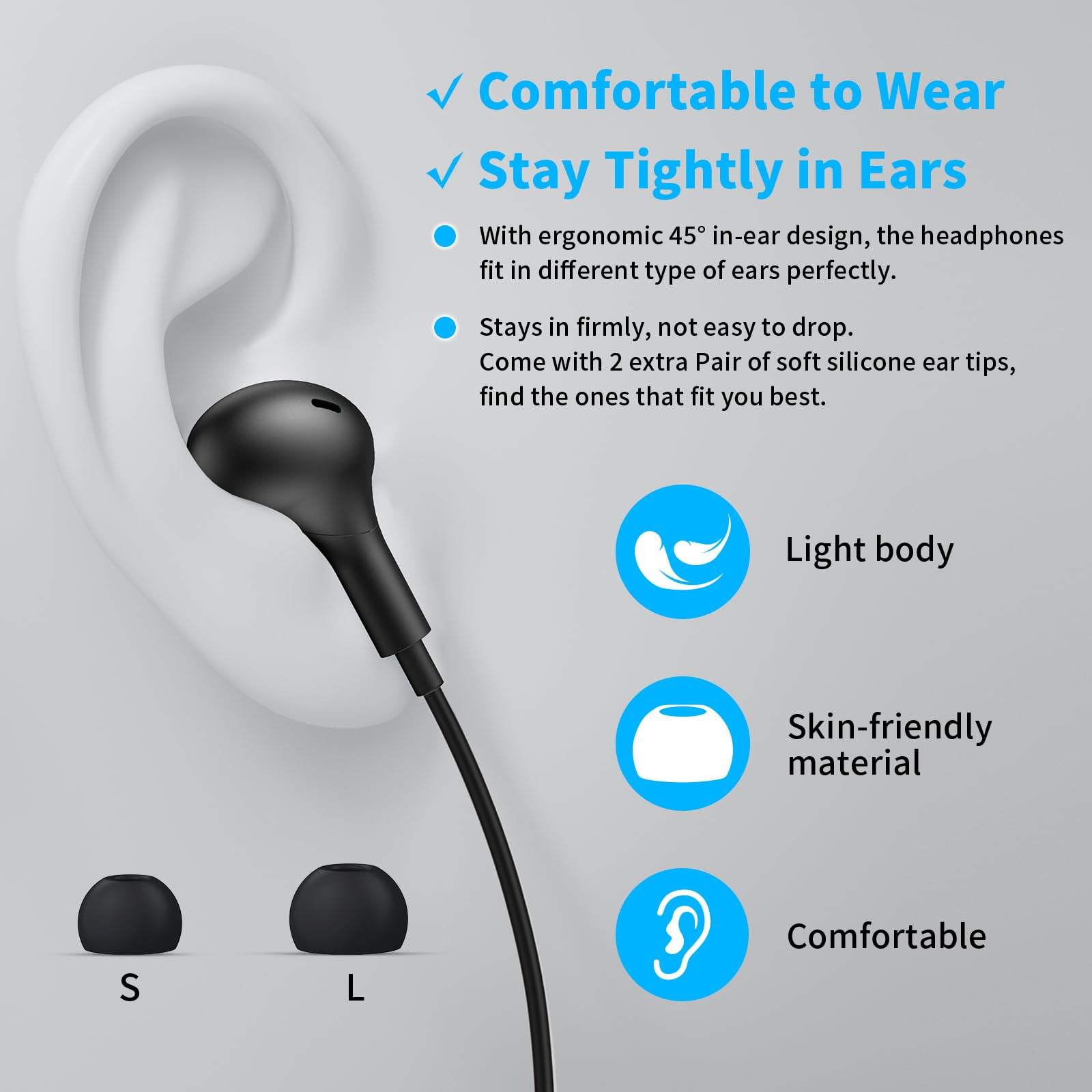 USB C Headphone for Samsung Ga - Home Cinema Amazon recension och pris