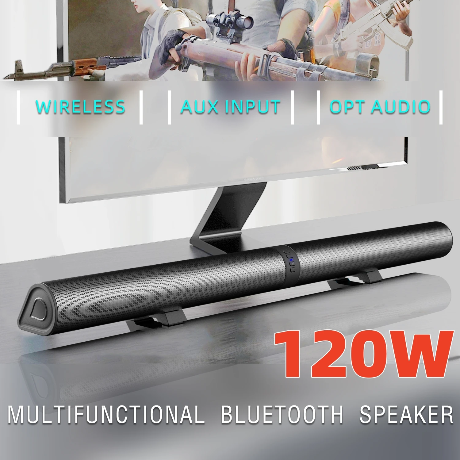 FM Soundbar TV Bluetooth Speak - Home Cinema Gadgets recension och pris